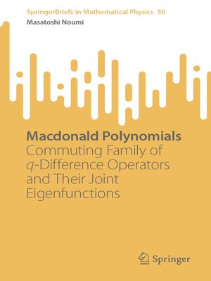 cover image of Macdonald Polynomials